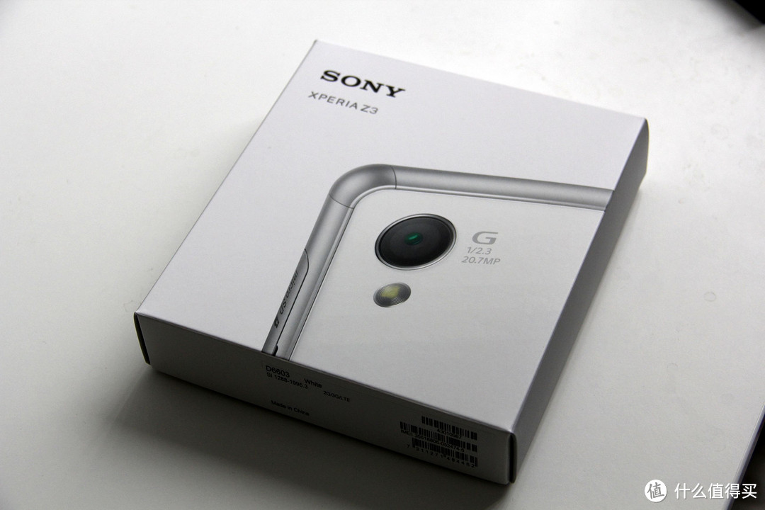 1欧元的白菜合约机：SONY 索尼 Xperia Z3 白色 开箱