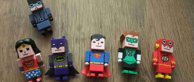 叫板妇联澳门麦当劳dc英雄超萌公仔