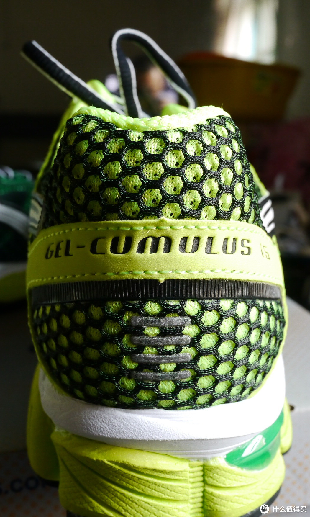 用跑步代替篮球：ASICS 亚瑟士 GEL-Cumulus 15 跑步鞋 青蛙绿色