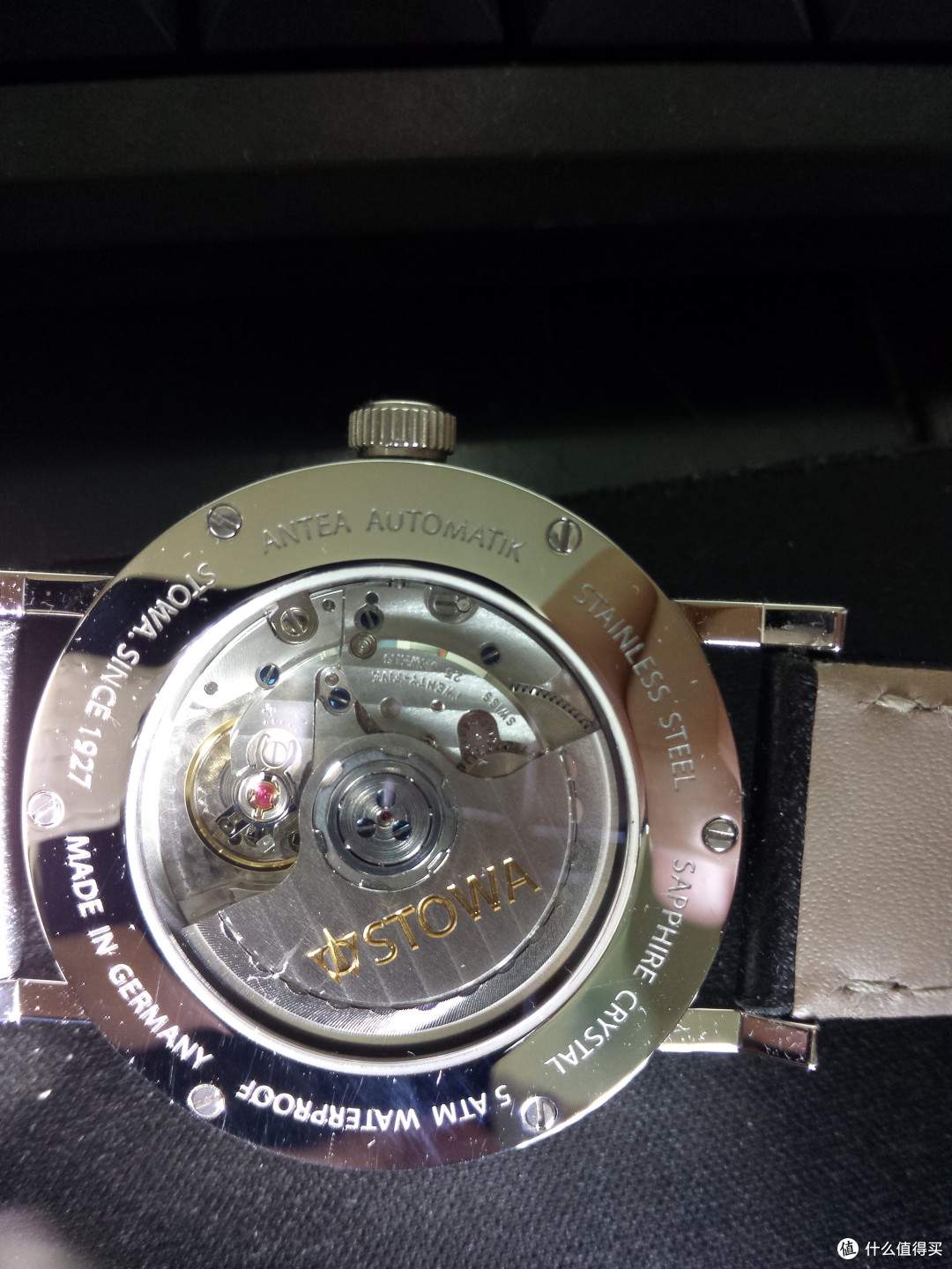 也来个包豪斯情怀:Stowa Antea390 A10 男款腕表