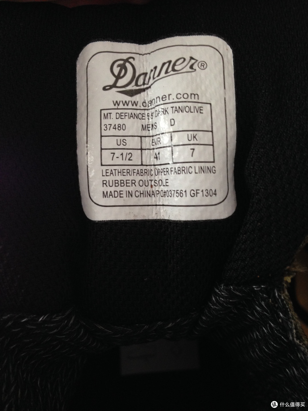 中亚Z秒杀入手 Danner 丹纳 MT DEFIANCE 5.5英寸 男款徒步靴