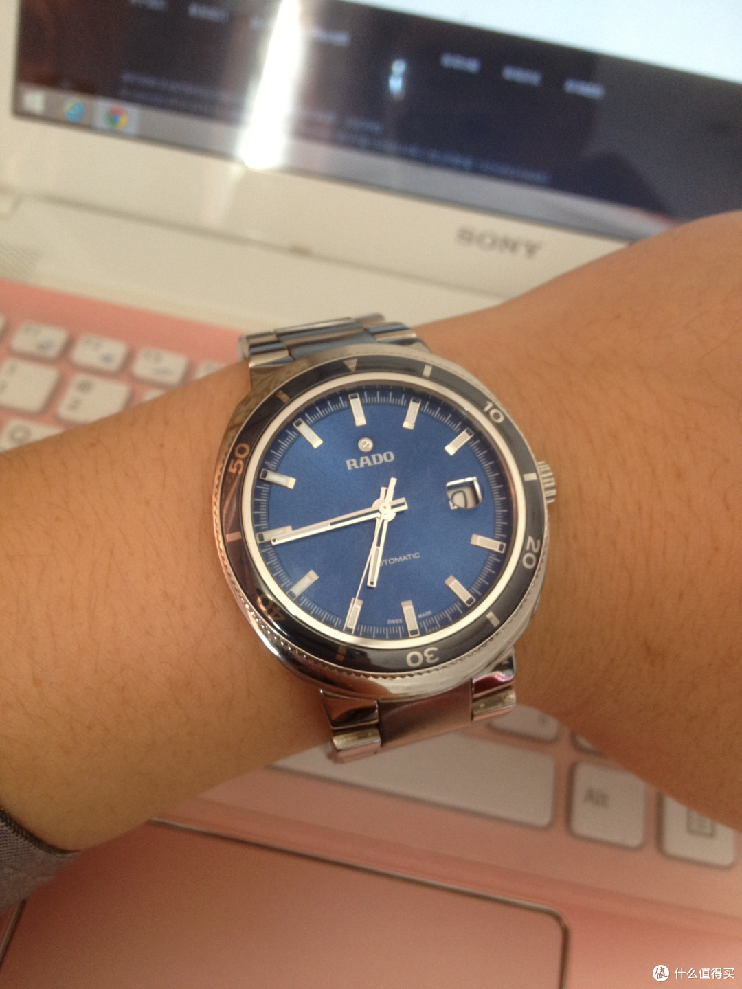 RADO 雷达 D-Star 帝星系列 R15960203 男款机械陶瓷腕表