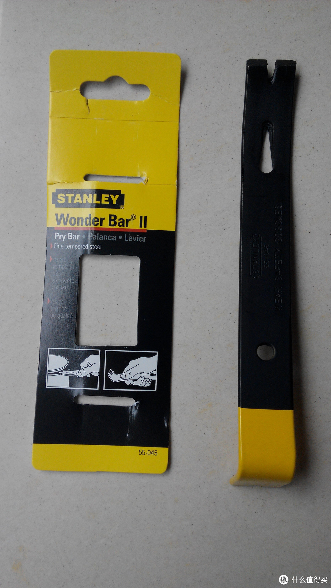 Stanley 史丹利 55-045撬棍和史丹利66-052螺丝刀套装