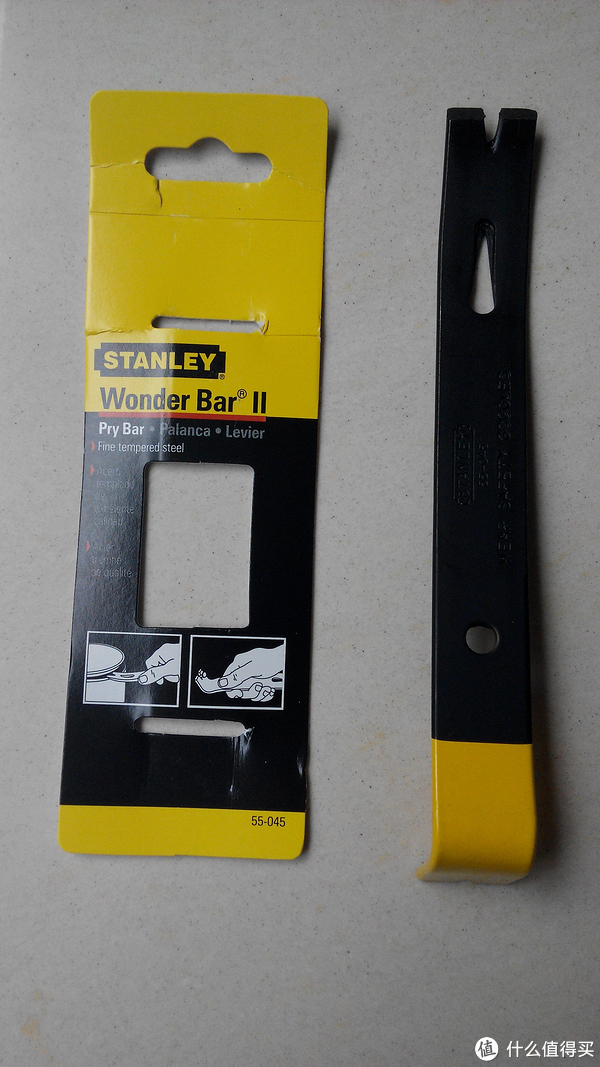 凑单品：Stanley 史丹利 55-045 Wonder Bar II 撬棍（7.5英寸）