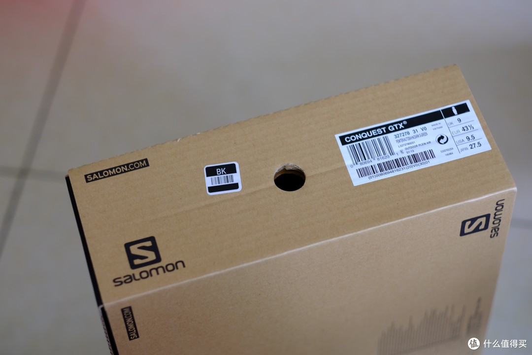近期入的两双鞋:Clarks 其乐 Bushacre 2蜜蜡色 + Salomon 萨洛蒙conquest GTX