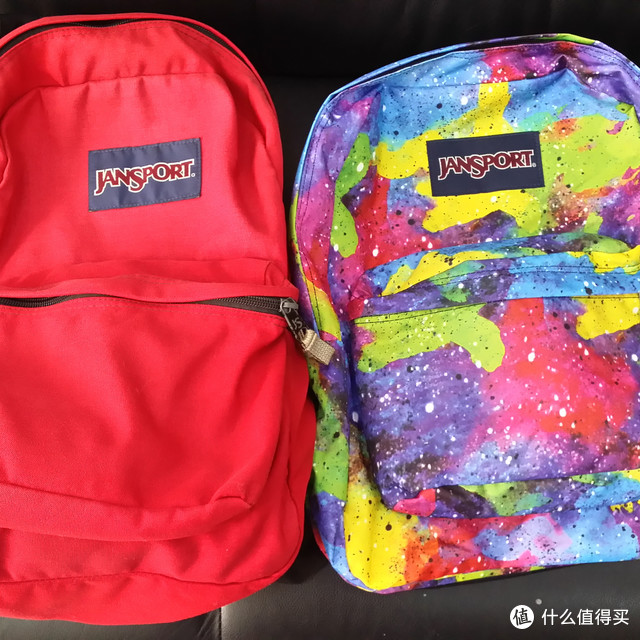 星空，我心中你的样子！jansport T501ZF6  星空版 双肩背包