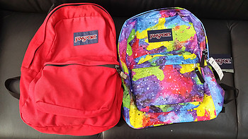 星空，我心中你的样子！jansport T501ZF6  星空版 双肩背包