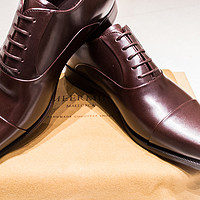 性价比之选！MEERMIN DARK BROWN NATURCALF 正装皮鞋