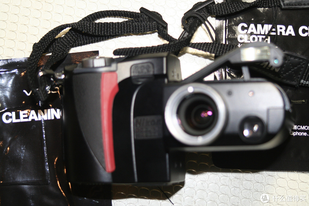 VSGO 威高 D-10150 单反相机便携清洁布和世界上第一款数码单反以及世界上第一款可翻转屏幕数码相机的3P邂逅