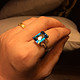我的第一颗彩宝：托帕石 戒指