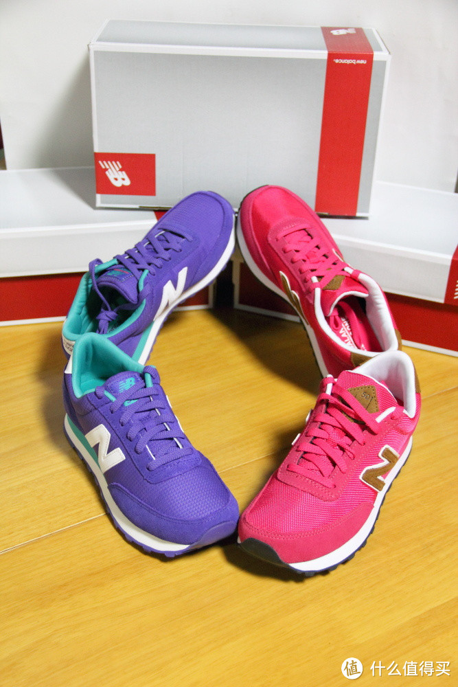 姹紫VS嫣红：New Balance 新百伦 501 休闲运动鞋