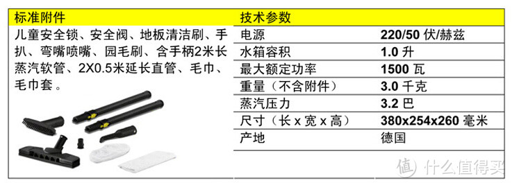 Kärcher 凯驰 SC 1.030 蒸汽除菌除螨清洗机