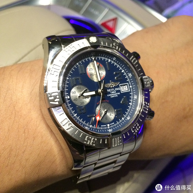 蓝之毒：Breitling 百年灵 Avenger II 复仇者2 男款机械腕表 A1338111/C870SS