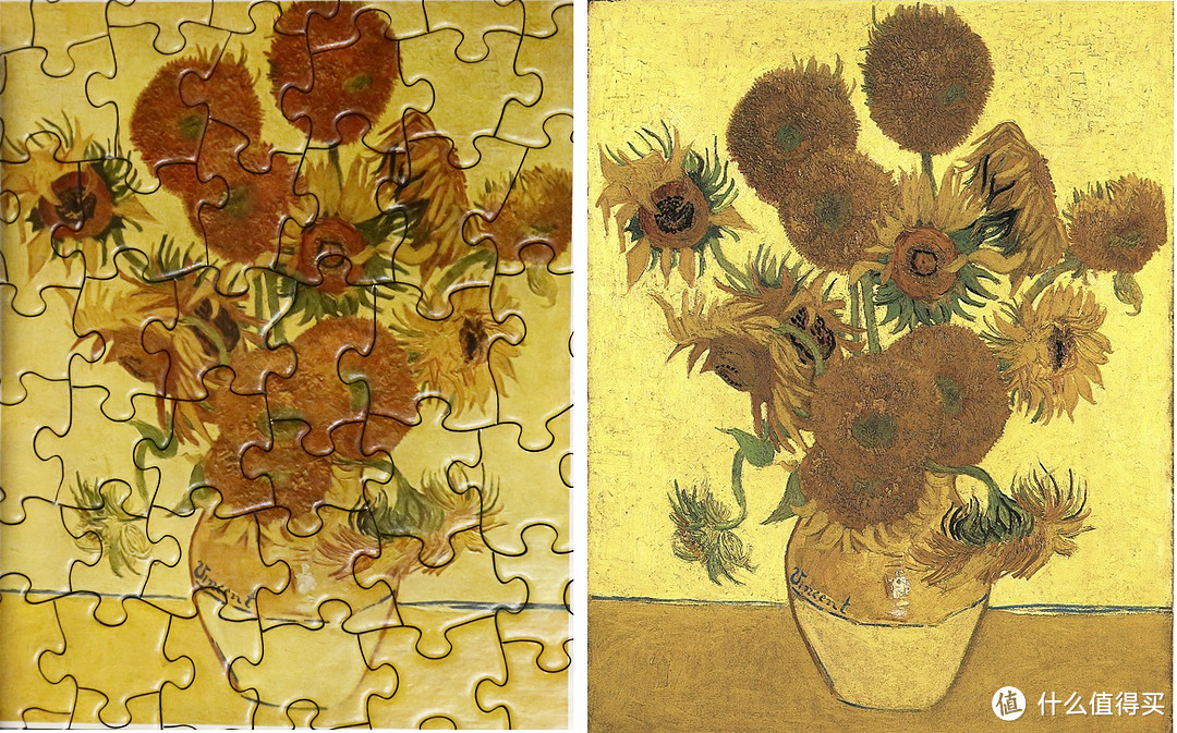 12美元的梵高作品集,美亚直邮 white mountain puzzles van gogh 1000