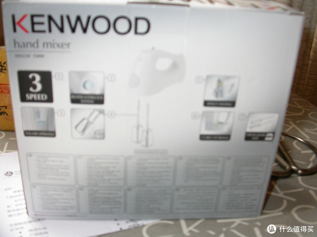 好看又好用的KENWOOD 凯伍德 HM220 打蛋器