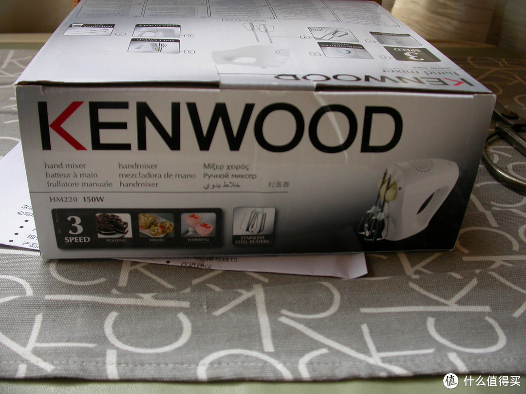 好看又好用的KENWOOD 凯伍德 HM220 打蛋器