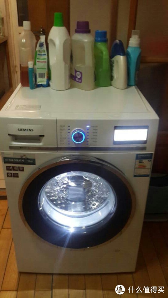 SIEMENS 西门子 XQG80-WM12S4C00W 8公斤 滚筒洗衣机 挑选及开箱
