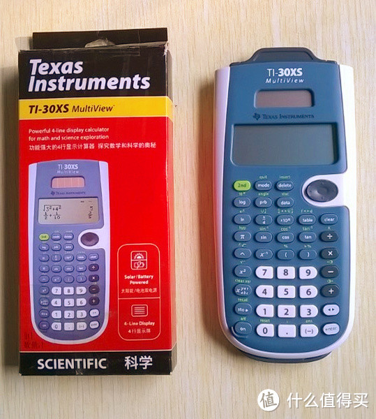 计算“神”器：Texas Instruments 德州仪器 Ti-30XS 科学函数计算器