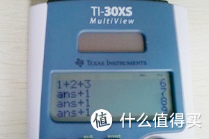 计算“神”器：Texas Instruments 德州仪器 Ti-30XS 科学函数计算器