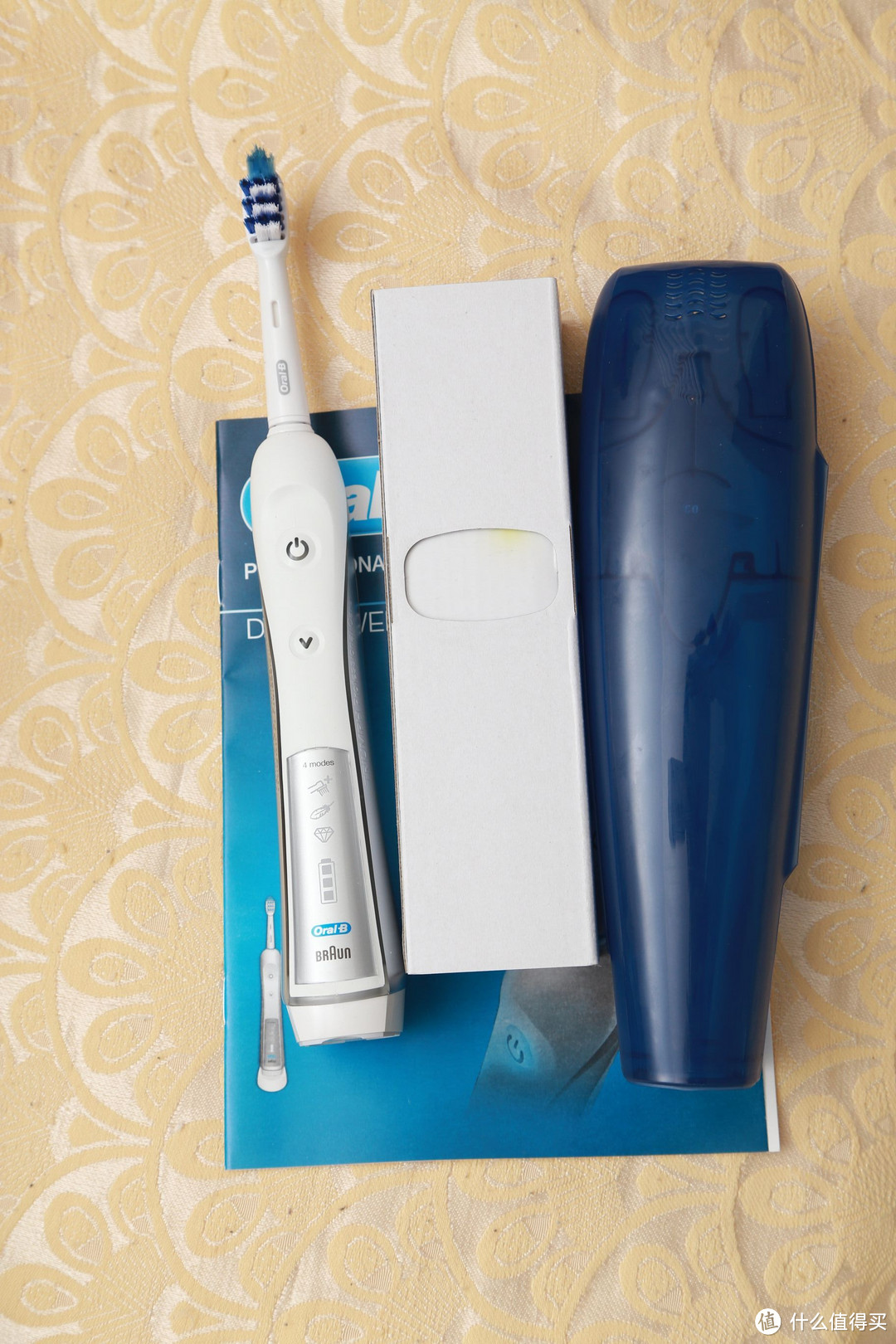 能研 BC1000 智能充电器 & Oral-B 欧乐B 4000型/D29 电动牙刷套装