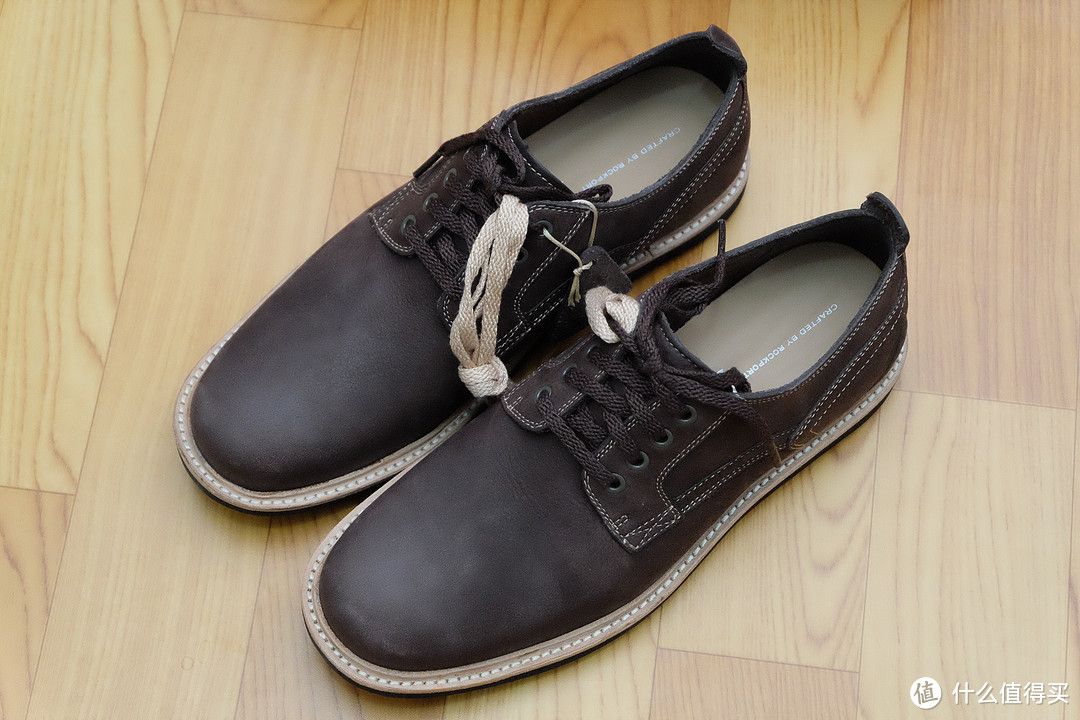 ROCKPORT 乐步 Eastern Parkway PT Low Oxford 男士休闲皮鞋