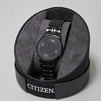 黑 · 轻 · 薄：CITIZEN 西铁城 AR3015-53E 光动能腕表