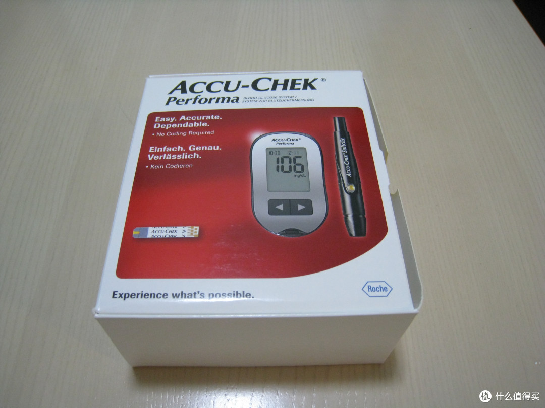 accuchekperformaii罗氏卓越型二代血糖仪开箱及试用