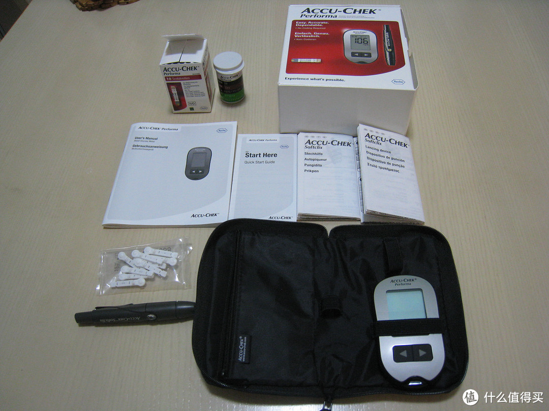 ACCU-CHEK Performa II 罗氏卓越型二代血糖仪开箱及试用