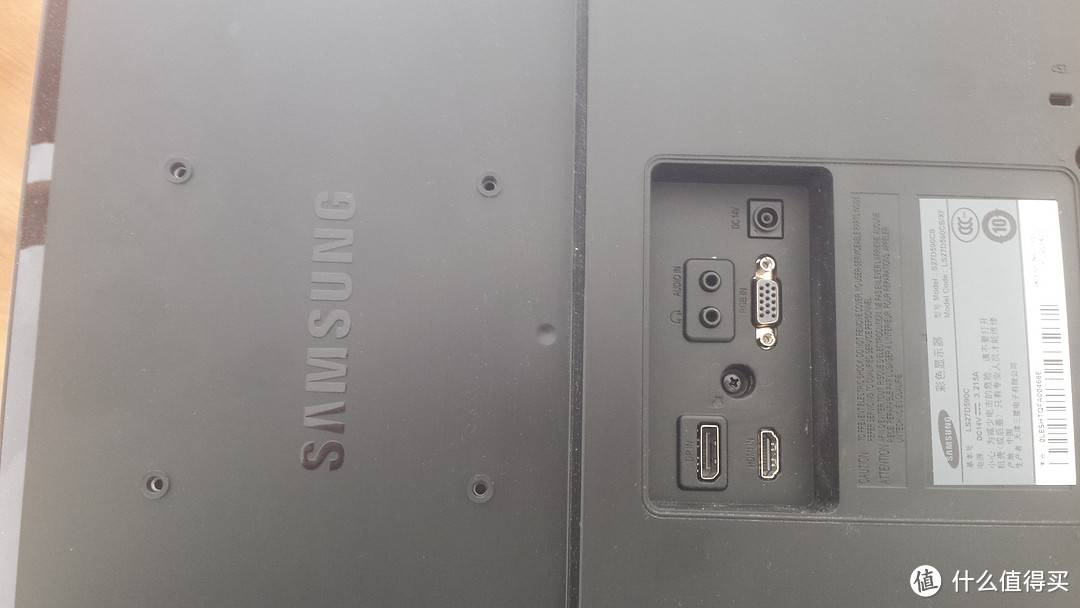 SAMSUNG 三星 S27D590C 27英寸曲面屏LED背光液晶显示器