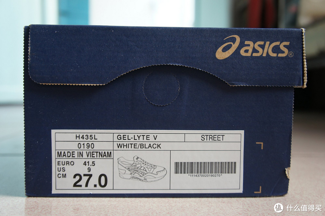 韩国人肉海淘 asics 亚瑟士 GEL-Lyte Ⅴ H435L-0190 男款休闲运动鞋