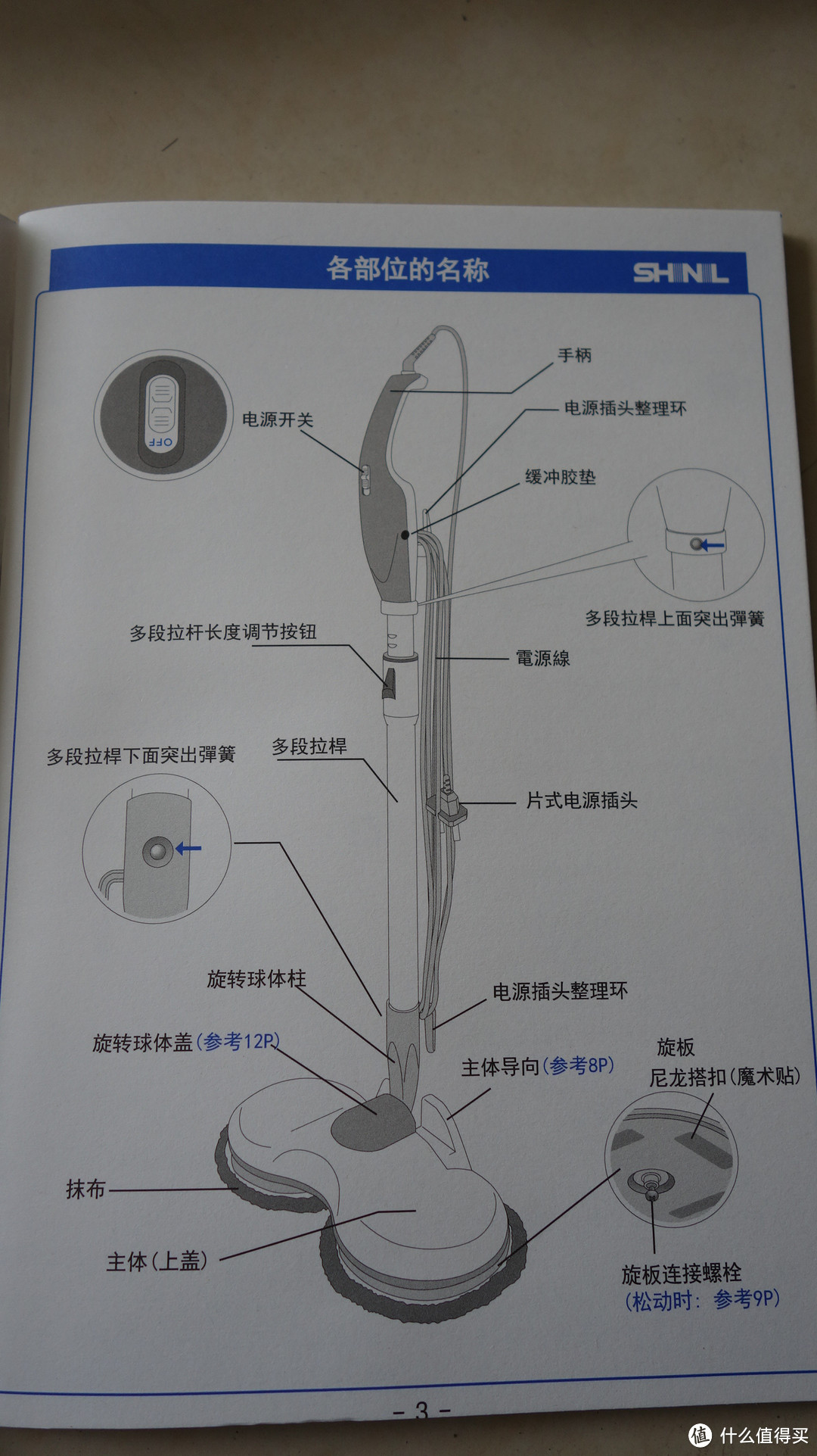 棒子神拖----SHINIL 信一 手推式电动拖把评测报告