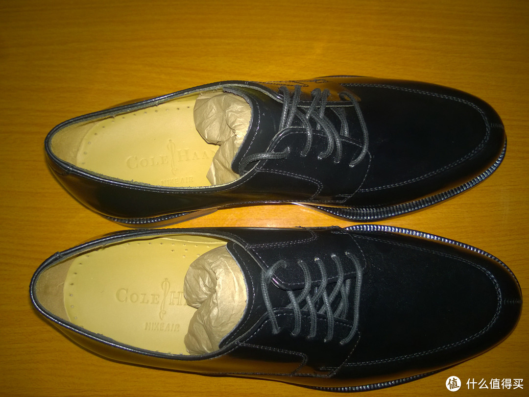 皮鞋外表运动心？Cole Haan 可汗 Air Carter Split Toe 男款系带皮鞋