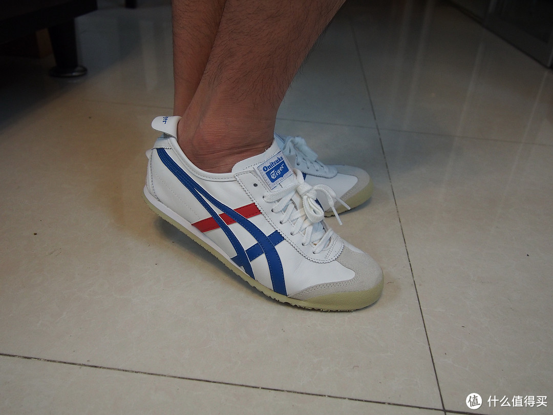 美国版回力，经典蓝白色：Onitsuka Tiger 鬼冢虎 Mexico 66 休闲鞋