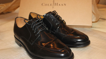 皮鞋外表运动心？Cole Haan 可汗 Air Carter Split Toe 男款系带皮鞋