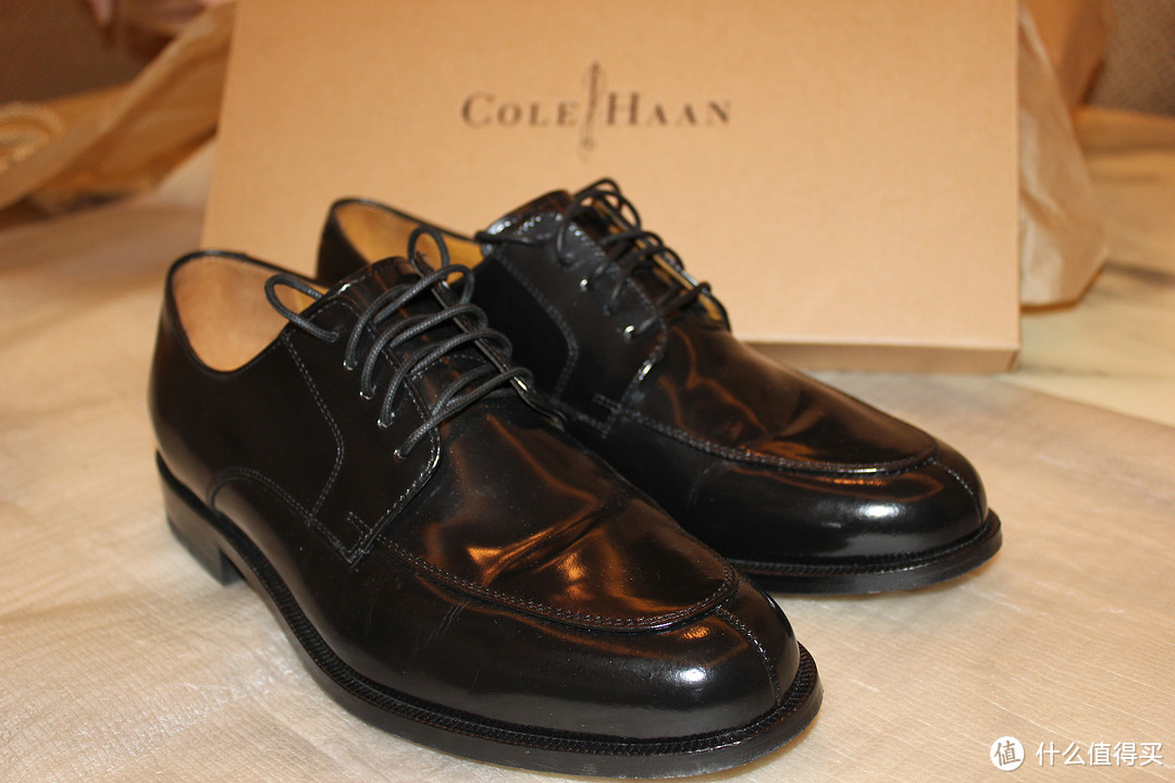 皮鞋外表运动心？Cole Haan 可汗 Air Carter Split Toe 男款系带皮鞋