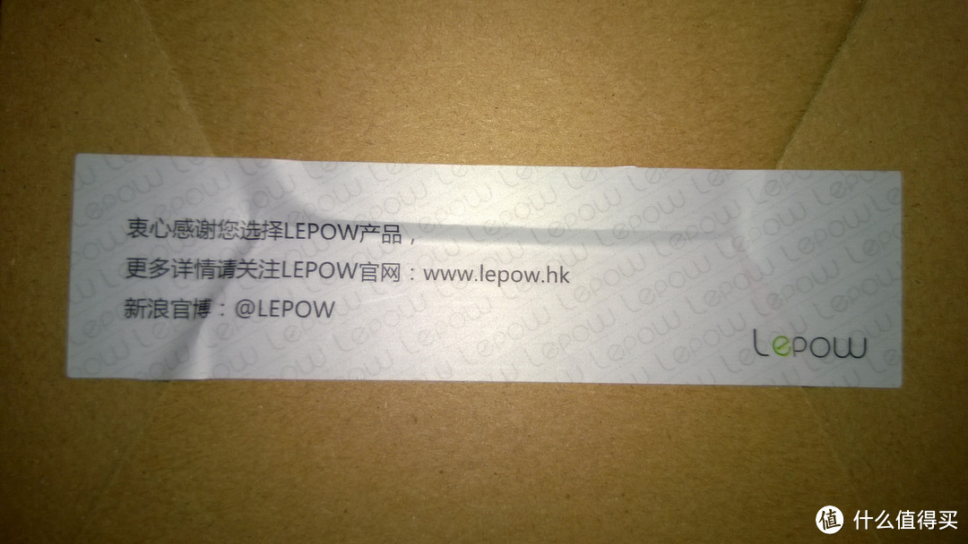 lepow 乐泡 月光石 双USB 聚合物移动电源/充电宝  6000毫安