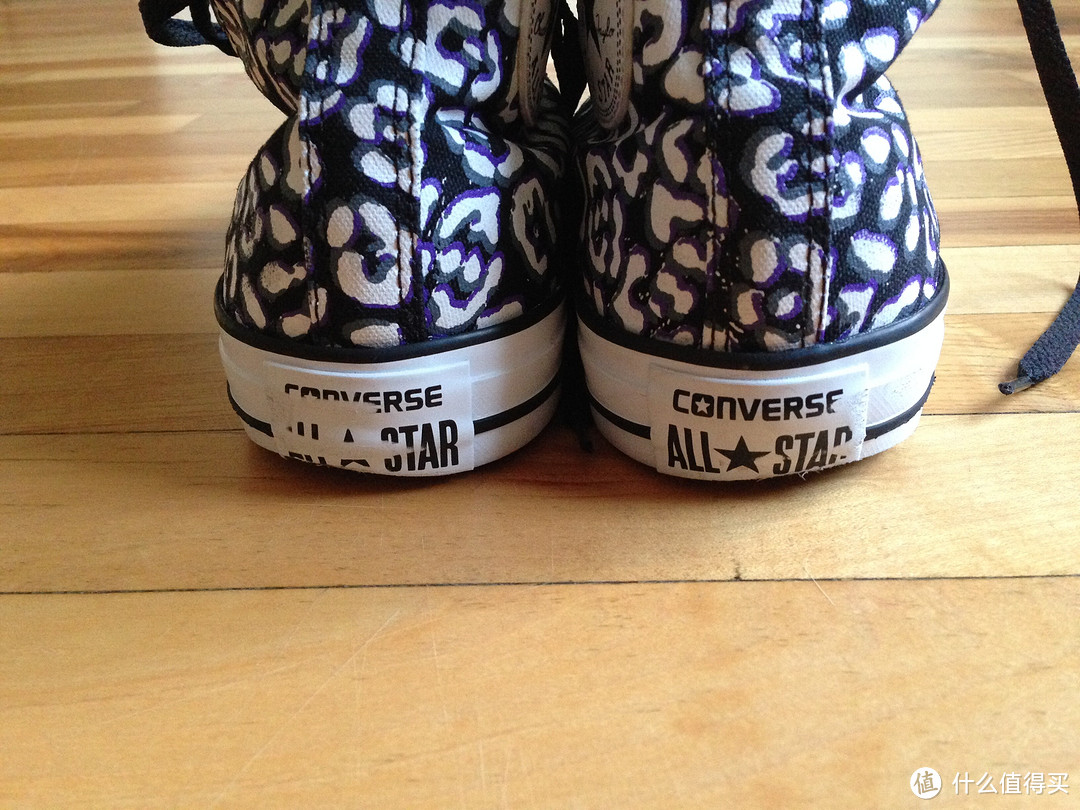大脚女汉子的伪海淘:macys 购入Converse 匡威 542480F 女款帆布鞋 密集恐惧症慎入