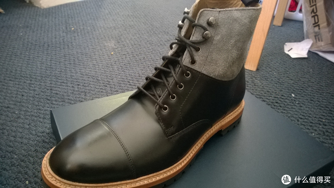 Cole Haan 可汗 Judson Captoe Combat 男靴