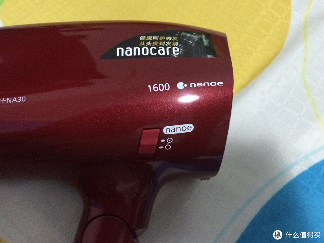 Panasonic 松下 EH-NA30-R 水离子护理电吹风