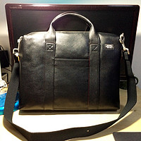 East Dane 七五折购入Jack Spade Mason Leather Davis Briefcase 男款荔枝纹皮公文包