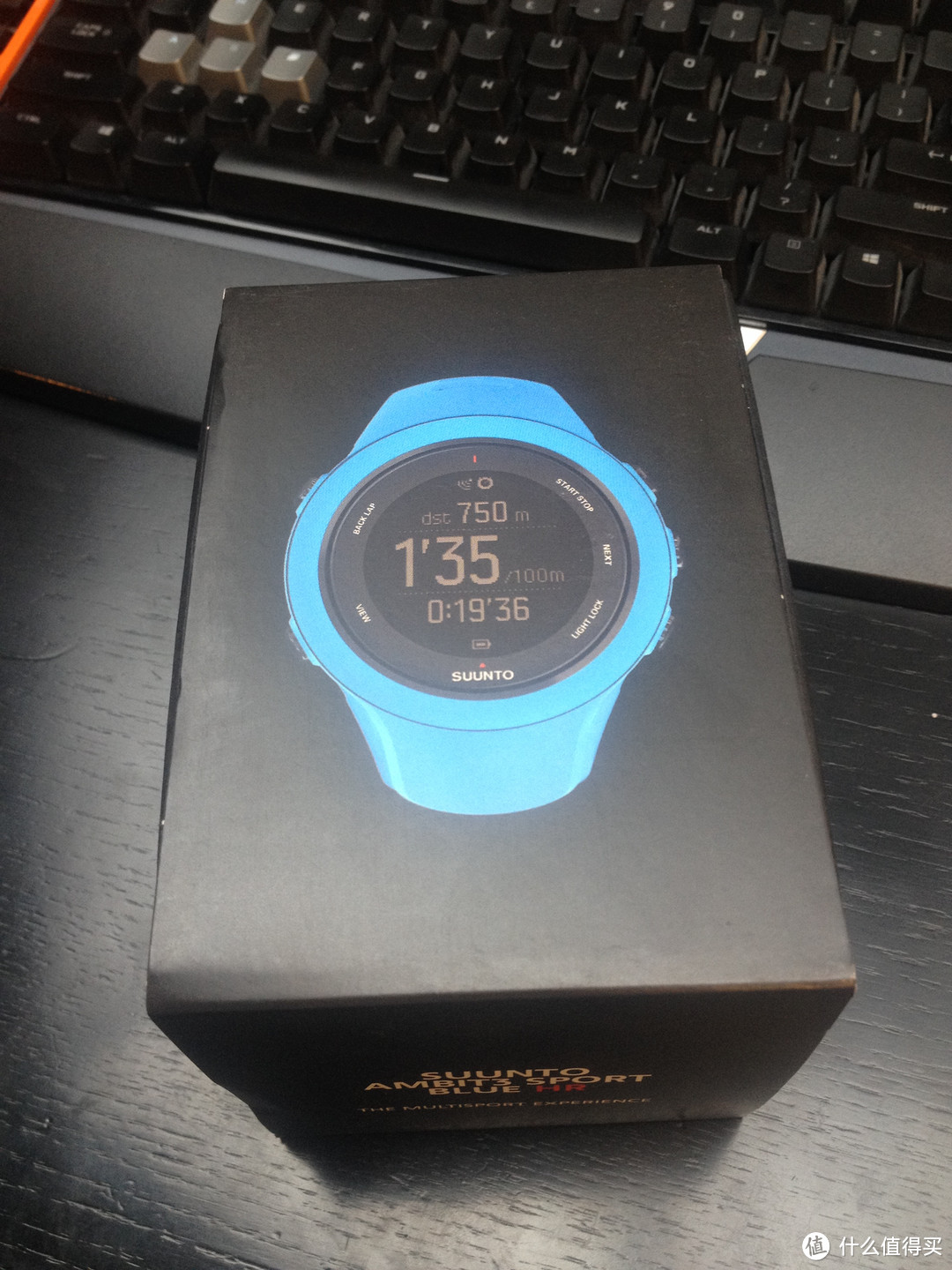 SUUNTO 颂拓 AMBIT3  SPORT  BLUE  HR 拓野3S 运动腕表