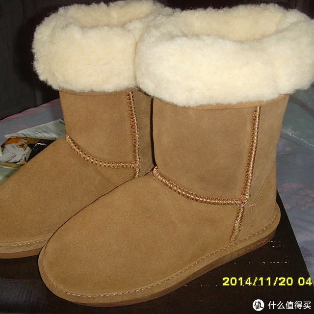 试水美亚直邮第一单：BEARPAW Eva 10" Shearling 女款雪地靴