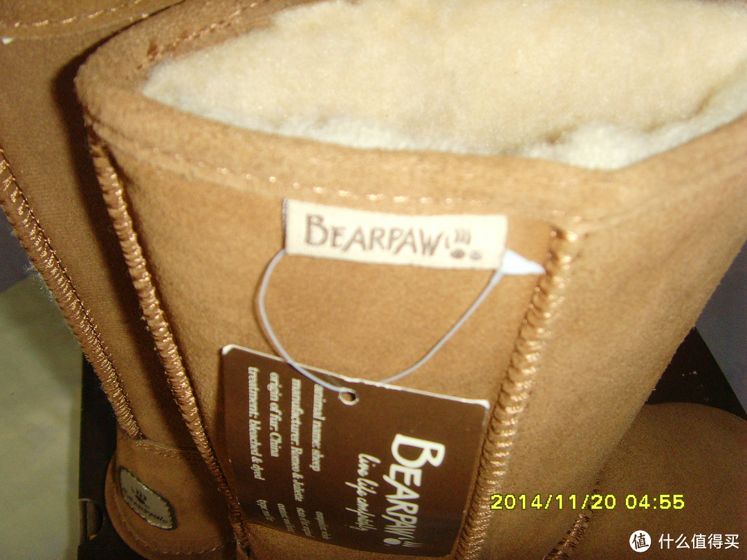 试水美亚直邮第一单：BEARPAW Eva 10" Shearling 女款雪地靴