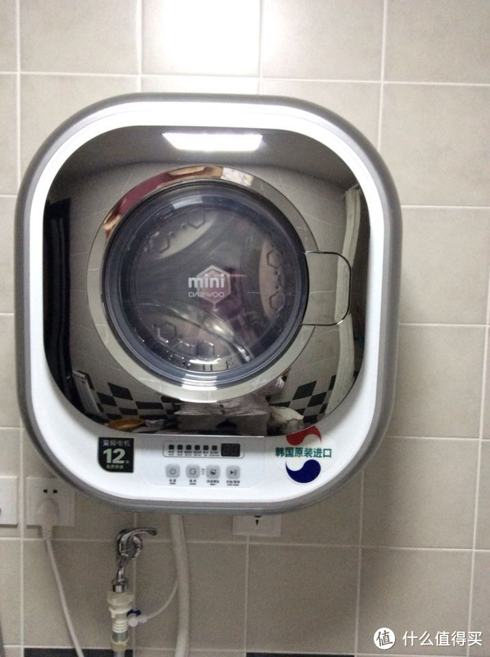 DAEWOO 大宇 mini881E 挂壁式洗衣机