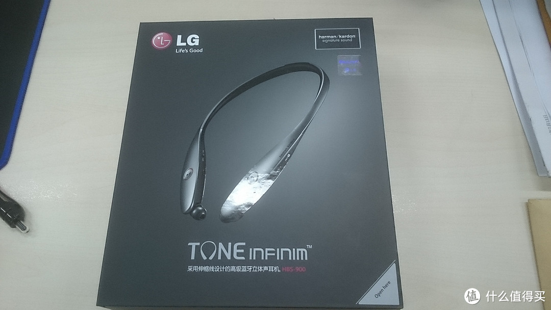 来点新鲜货，LG HBS-900 高保真立体声可伸缩线蓝牙耳机