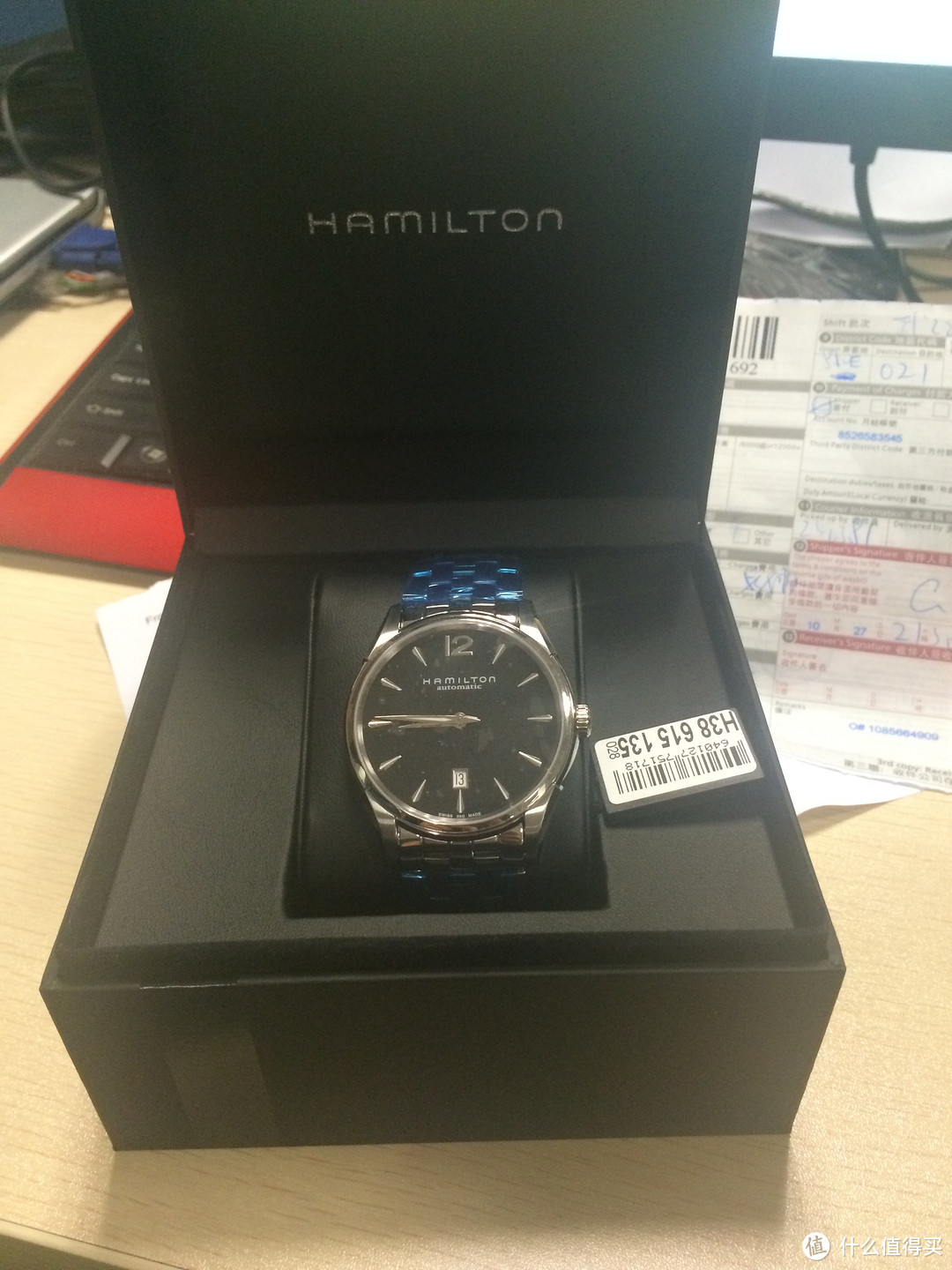 HAMILTON 汉密尔顿 爵士系列 H38615135 男士自动机械腕表(2892芯)