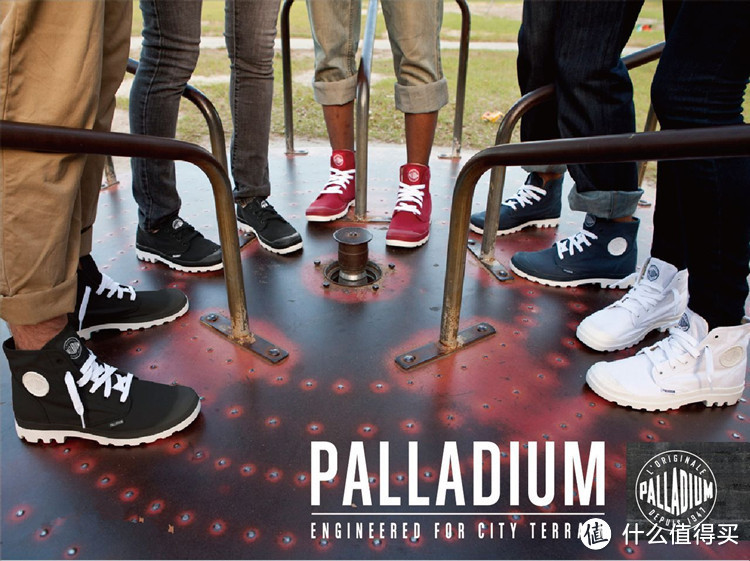 给你一双Palladium，穿出自己的风格：Palladium Baggy Canvas 高帮翻边户外靴