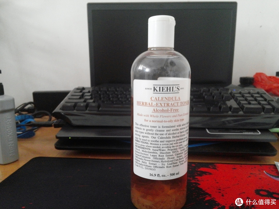 明星单品：Kiehl's 科颜氏 金盏花 爽肤水 500ml 使用体验