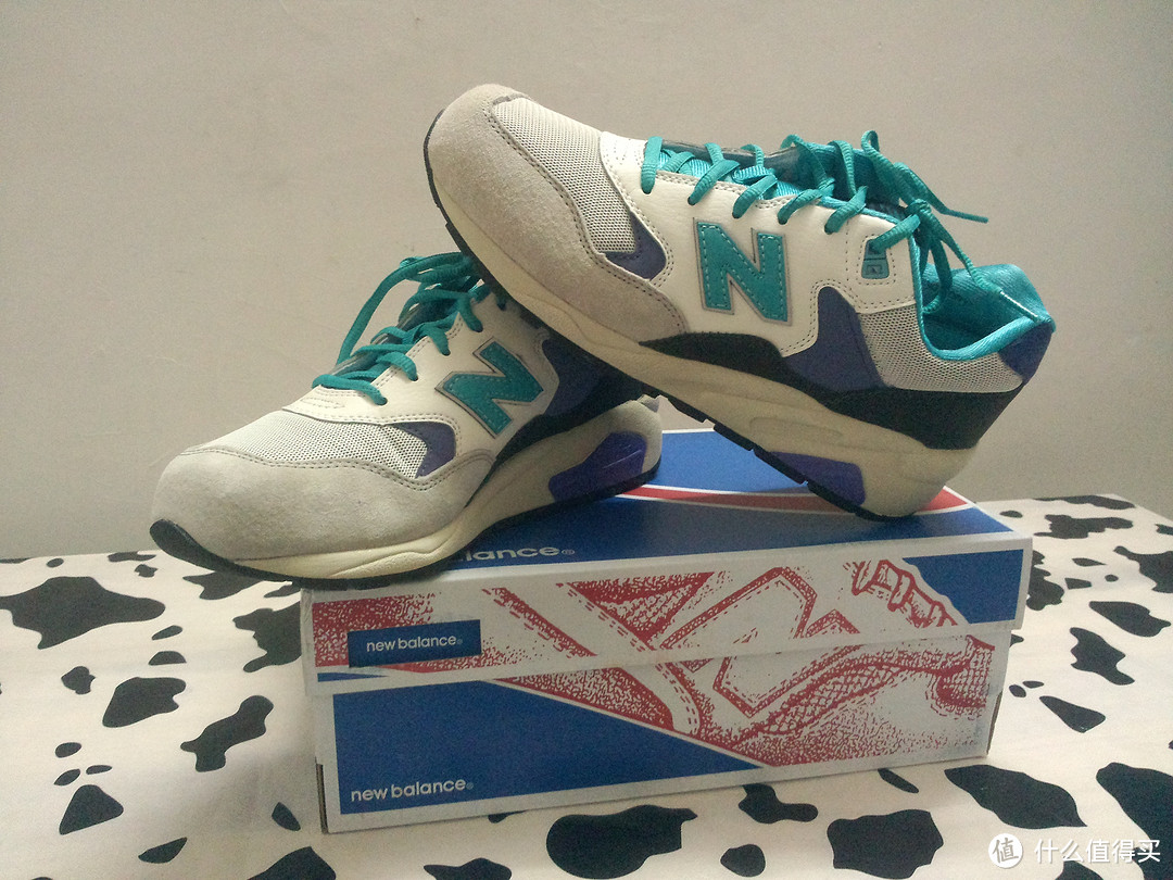 晒晒我的生日礼物：New Balance 新百伦 MRT580WT 男士复古跑鞋