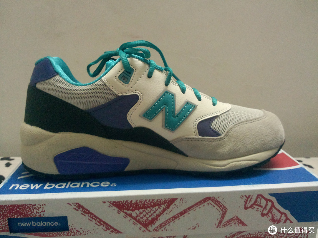 晒晒我的生日礼物：New Balance 新百伦 MRT580WT 男士复古跑鞋